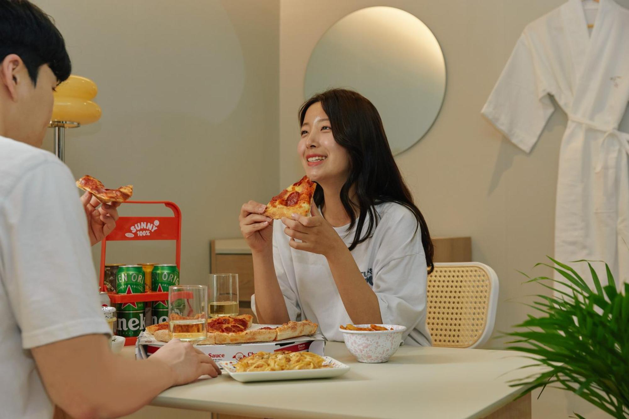 Aank Hotel Incheon Songdo Buitenkant foto