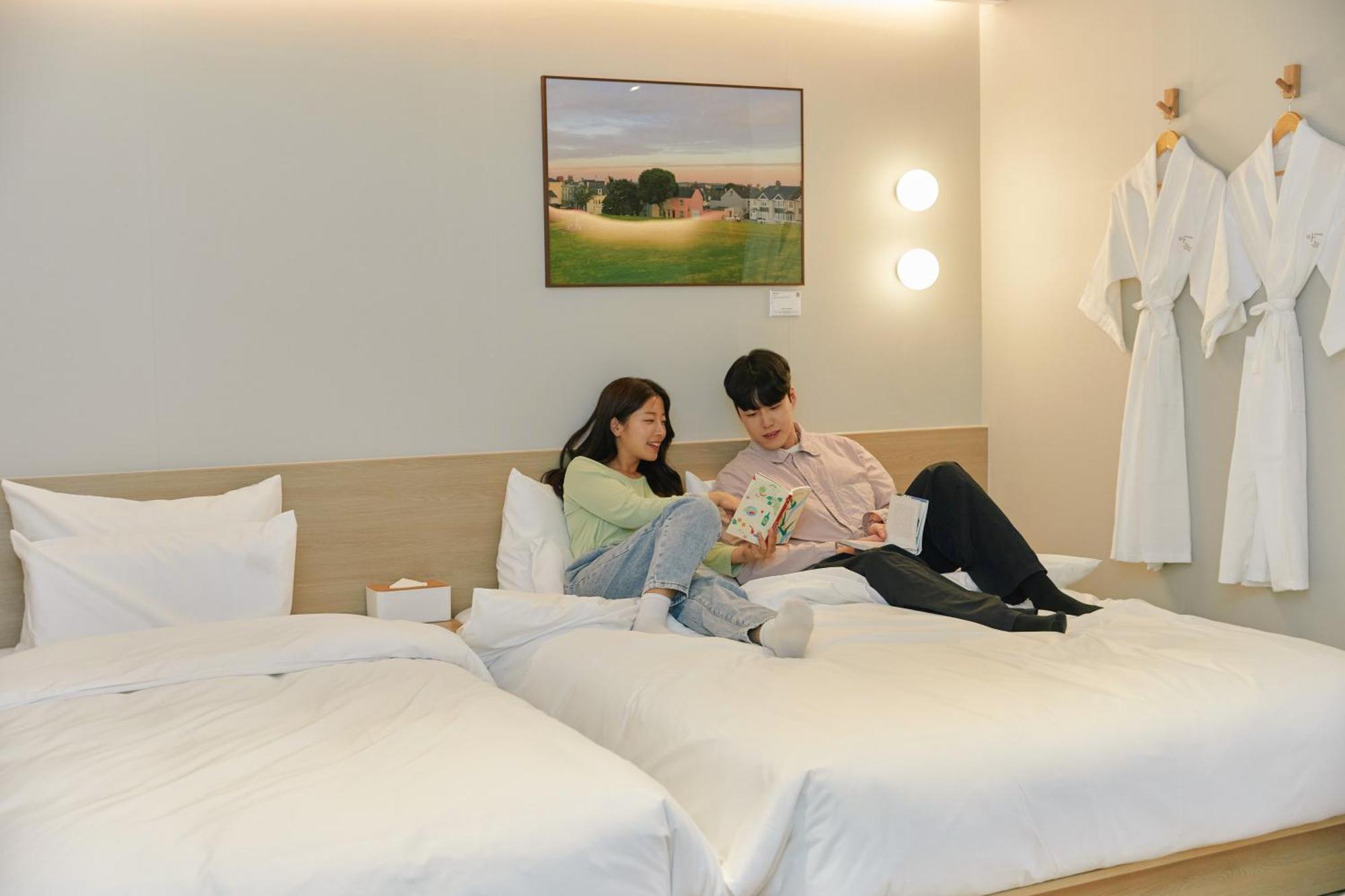 Aank Hotel Incheon Songdo Buitenkant foto