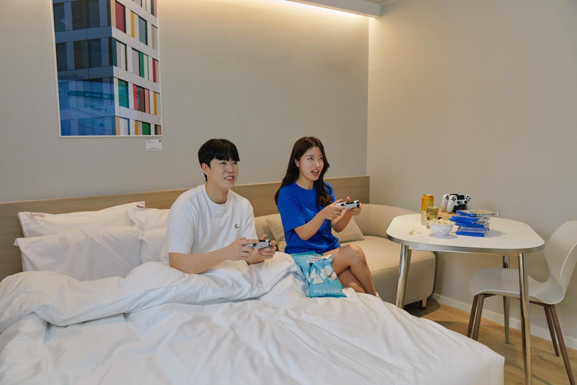 Aank Hotel Incheon Songdo Buitenkant foto