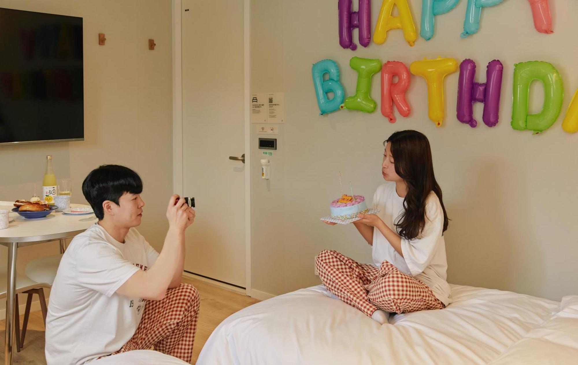 Aank Hotel Incheon Songdo Buitenkant foto